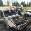 Doua autoturisme au fost distruse in incendiul de la Dorna Arini