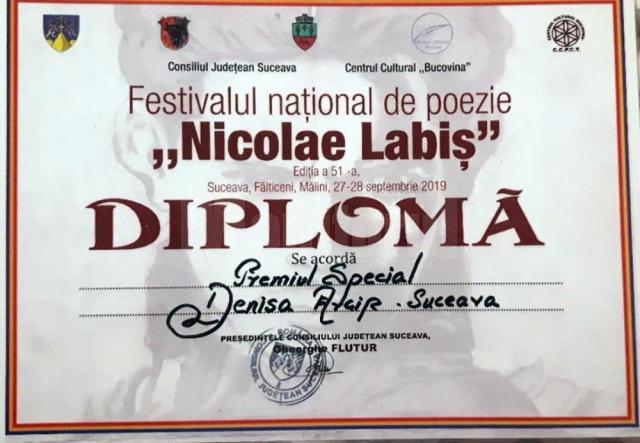 Premiile Festivalului naţional de poezie "Nicolae Labiş", ediţia a 51-a