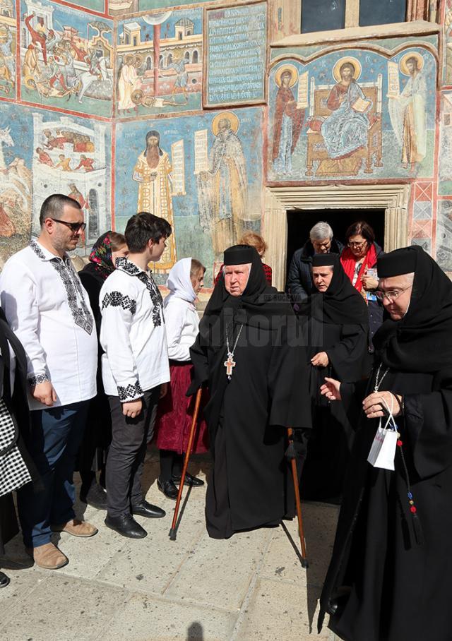 Slujba arhierească la Mănăstirea Voroneț, septembrie 2019