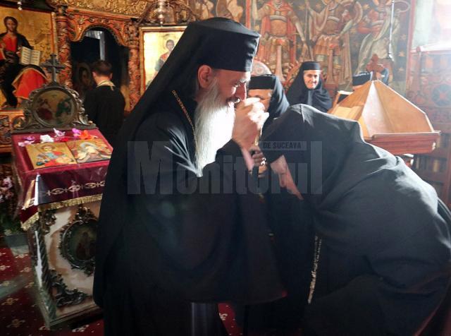 ÎPS Teodosie, Arhiepiscopul Tomisului: „Stavrofora Irina Pântescu, întâia stareţă a Voroneţului, este străjer al Sfântului Voievod Ştefan cel Mare”