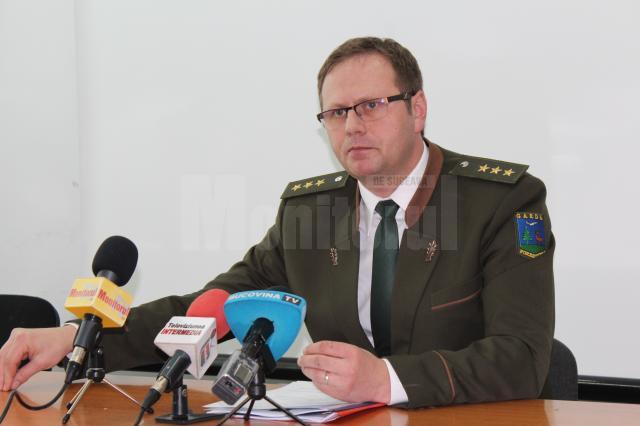 Mihai Gășpărel, inspectorul șef al Gărzii Forestiere Suceava