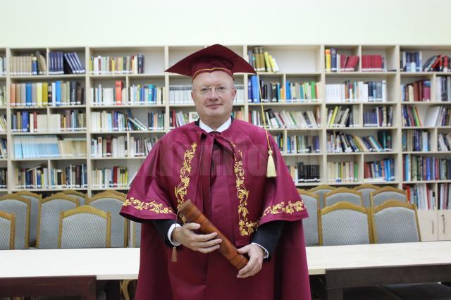 Prorectorul USV Ștefan Purici, distins cu titlul de Doctor Honoris Causa al Universității „Yurii Fedkovici” Cernăuți