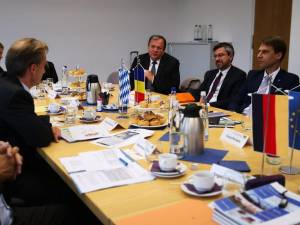 Gheorghe Flutur a discutat cu oficiali din Guvernul Bavarez despre o colaborare în domeniul construcţiei de drumuri