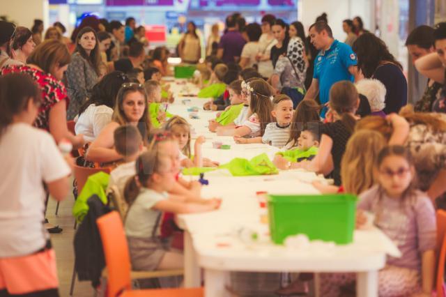 Târg de handmade şi activităţi educative pentru copii, la Iulius Mall Suceava