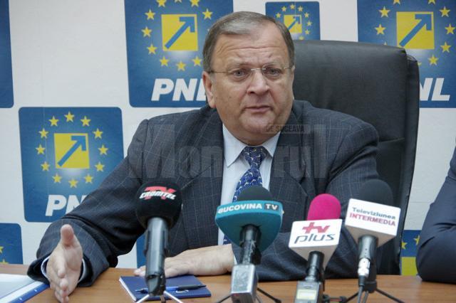 Preşedintele PNL Suceava, Gheorghe Flutur