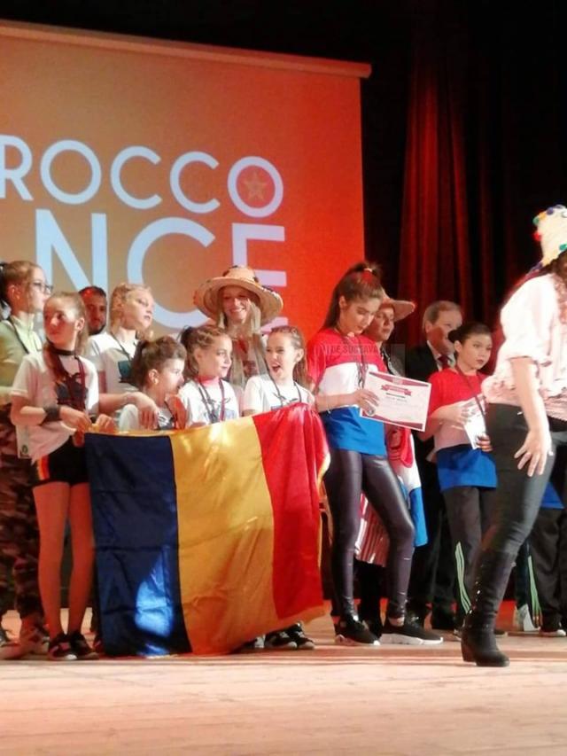 Medalii de aur pentru sportivii Clubului Sportiv Invictus Moldovița,  la Campionatele Mondiale de Dans din Maroc