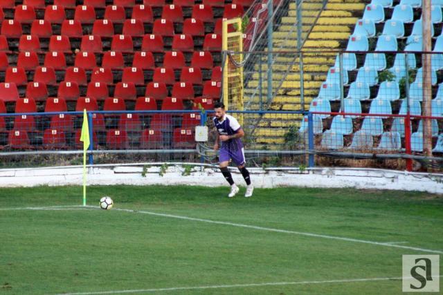 Edi Julei a deschis scorul pentru Şomuz în partida cu FC 2 Botoşani