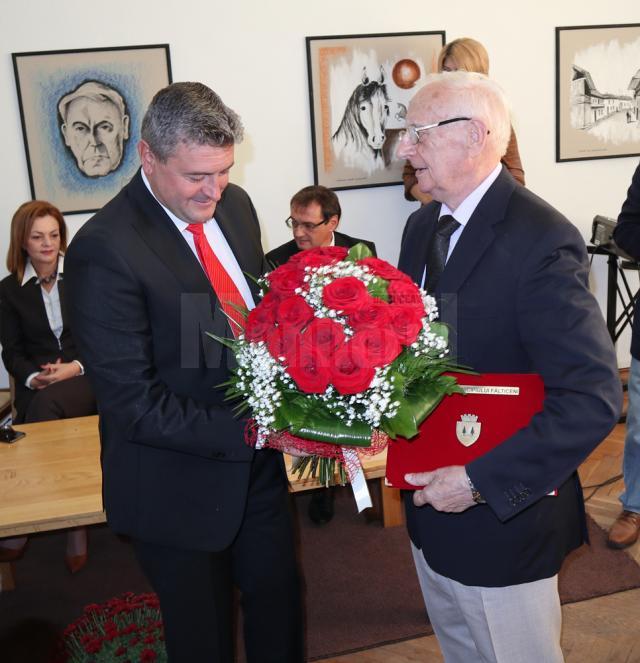 Maestrul Radu Bercea, Cetăţean de Onoare al municipiului Fălticeni