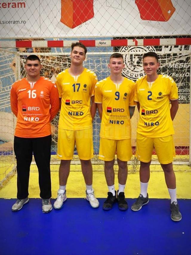 Cei 4 juniori de la CSU Suceava care joacă pentru România la Trofeul Carpaţi