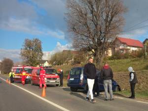 Accidentul s-a petrecut la intrarea în Suceava dinspre Plopeni