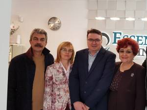 Dr. Dan Dumitrache, dr. Liliana Gradinariu, dr. Razvan Bandac, dr. Irina Badrajan, dr. Mircea Jurchis