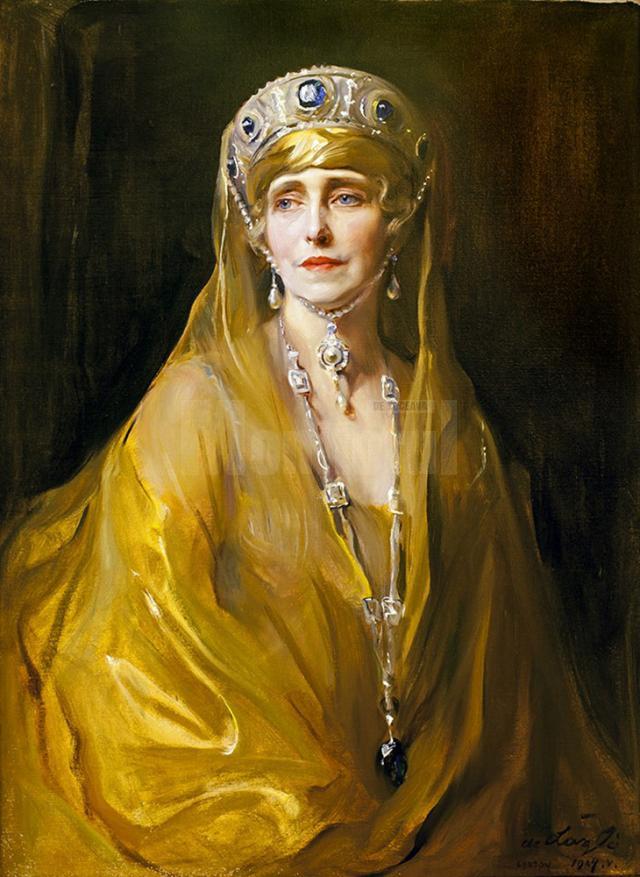 Portretul Reginei Maria din patrimoniul Muzeului Naţional Peleş