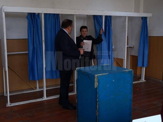 Gheorghe Flutur a votat împreună cu soția sa pentru o Românie normală și sănătoasă