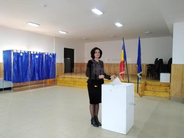 Angelica Fădor a votat pentru o țară în care fiecare român să se simtă protejat și demn