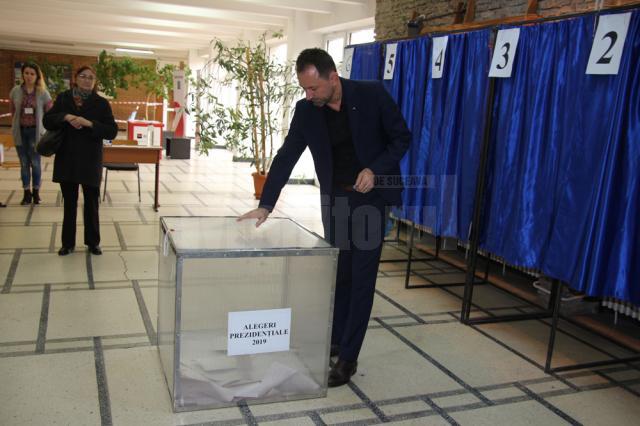 Marian Andronache a votat pentru ca România să aibă un preşedinte intelectual cu adevărat