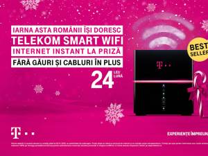 La Telekom Romania, iarna aceasta, clienții se pot bucura de Smartphone-uri la 0 euro, televiziune cu 50% reducere șase luni și HBO gratuit un an de zile