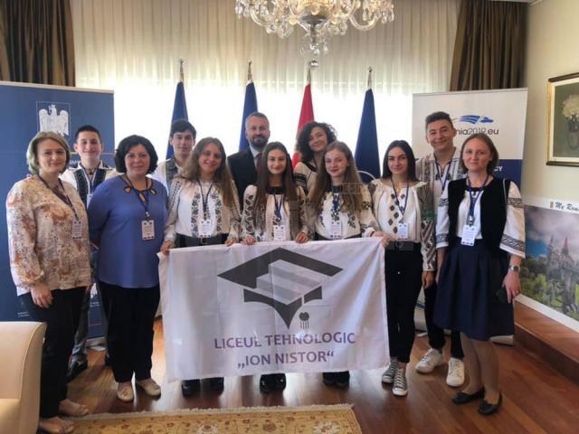 Elevi ai  Liceului Tehnologic Vicovu de Sus, într-o mobilitate Erasmus+ în Turcia