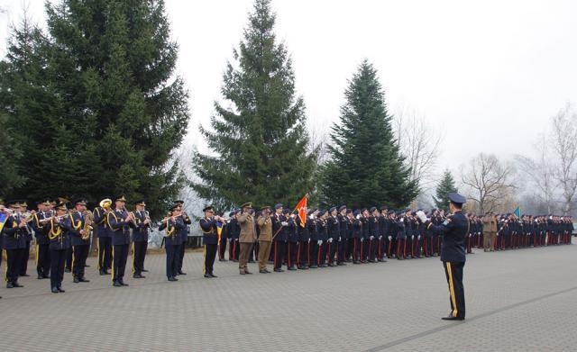 Festivitatea de aniversare a 95 de ani a Colegiul Naţional Militar „Ştefan cel Mare” din Câmpulung Moldovenesc Foto: Miruna Modiga