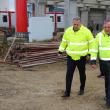 Gheorghe Flutur a verificat lucrările la noul terminal al Aeroportului Suceava