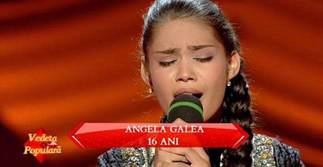 Angela Galea, în semifinala concursului „Vedeta Populară”
