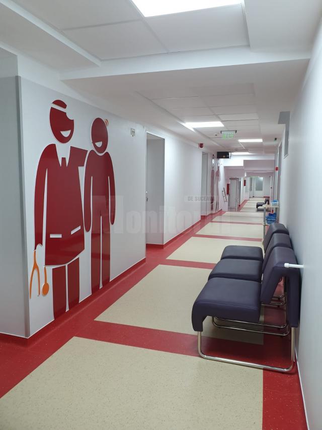 Aşa arată Ambulatoriul modernizat al secţiei Boli Infecţioase a Spitalului de Urgenţă Suceava