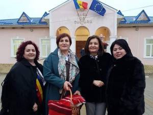 Violeta Tăran a fost prezentă la hramul comunei Ruseștii Noi din Republica Moldova