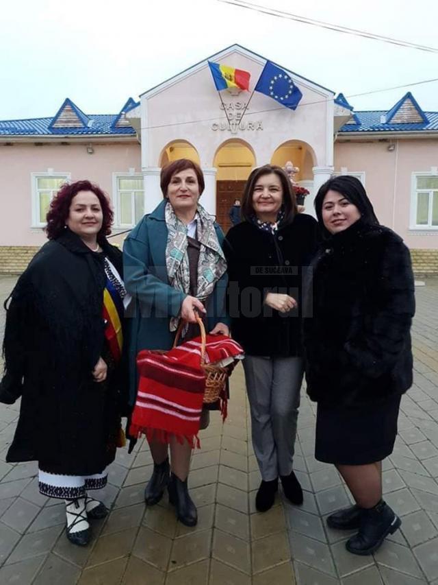 Violeta Tăran a fost prezentă la hramul comunei Ruseștii Noi din Republica Moldova