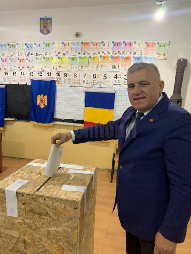Dumitru Mihalescul a votat pentru o Românie educată