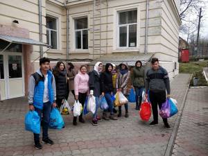 Elevii de la Liceul Tehnologic „Tomşa Vodă” Solca