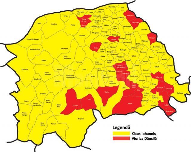 Cum au votat sucevenii în fiecare localitate a județului Suceava
