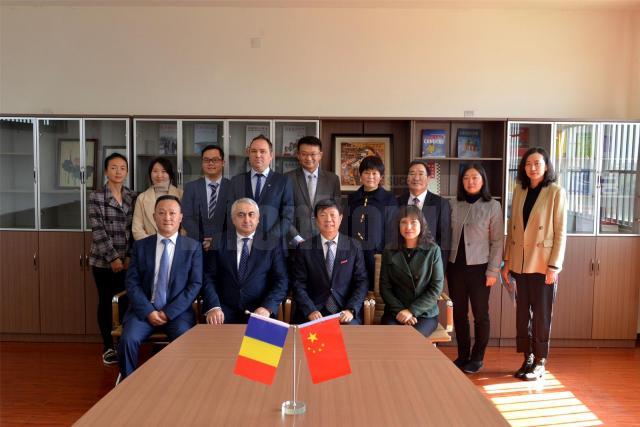 Delegatie a USV, in China