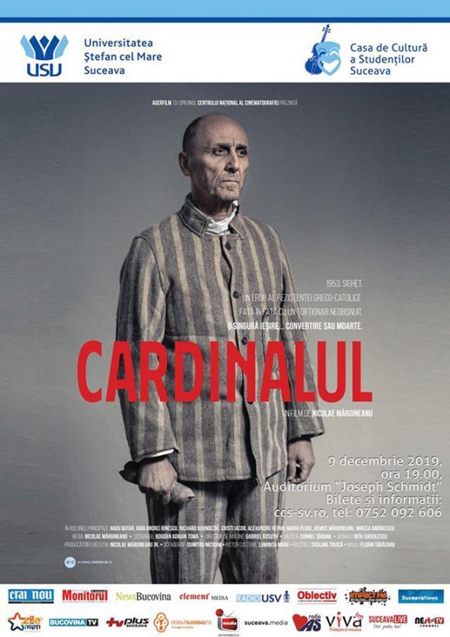 Filmul ”Cardinalul”, dedicat episcopului Iuliu Hossu, va fi proiectat la Universitate