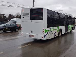 Autobuzul electric testat anul trecut pe străzile Sucevei