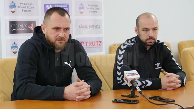 Adrian Chiruţ şi Alex Juverdianu au prefaţat partida cu Magnum Botoşani