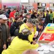Stegarii Auchan au oferit clienților un spectacol special, de Ziua Națională a României 8
