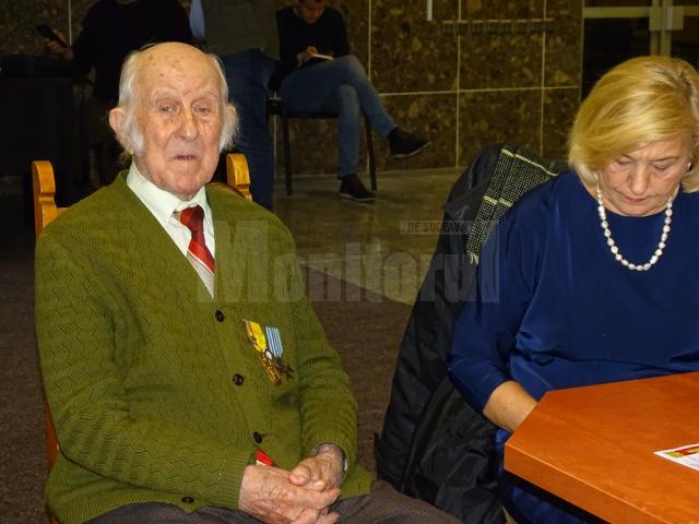 Veteranul de război Nicolai Berariu, în vârstă de aproape 100 de ani, a devenit „Cetățean de onoare” al Sucevei