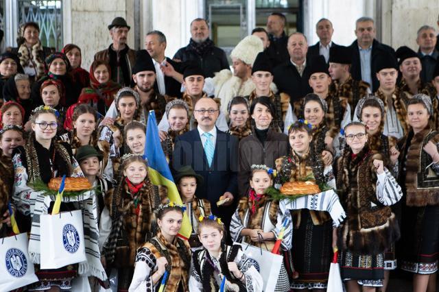 O delegaţie din Bucovina a fost primită la Guvernul României de Ziua Naţională