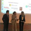 Gabriela Prelipcean (mijloc), la festivitatea de premiere EduManager