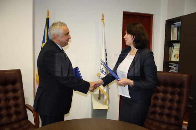 Acord bilateral între Universitatea din Suceava și Universitatea de Stat „Dimitrie Cantemir” din Chișinău