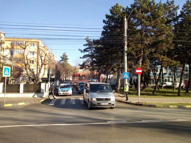 Sens unic dinspre str. Leca Morariu spre Universitate, în municipiul Suceava