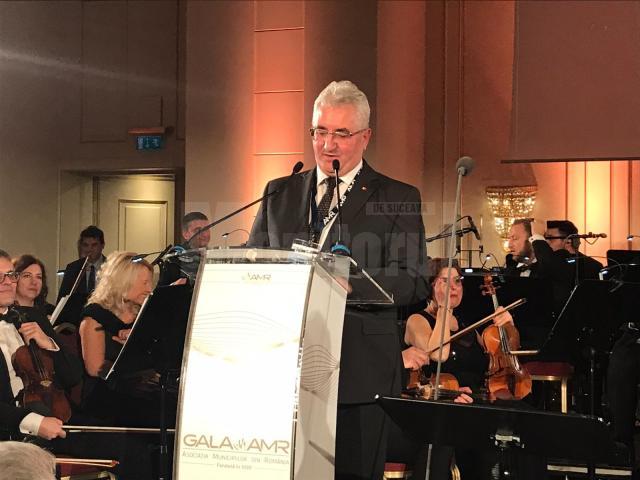 Primarul Sucevei, Ion Lungu, prezent la Gala Asociației Municipiilor din România, la București
