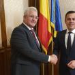 Primarul Ion Lungu împreună cu ministrul Ion Ștefan, la semnarea contractului de finanțare pentru proiectul "Revitalizare Spațiu public urban din municipiul Suceava" 2