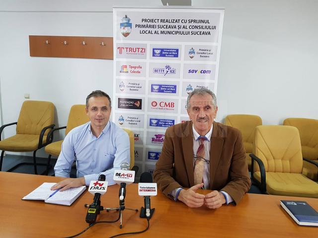 Sorin Raţă şi Petru Ghervan au aşteptări mari de la sportivii de la CSU Suceava