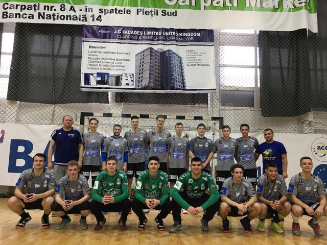 Echipa de juniori I de la CSU Suceava a încheiat sezonul regulat pe primul loc