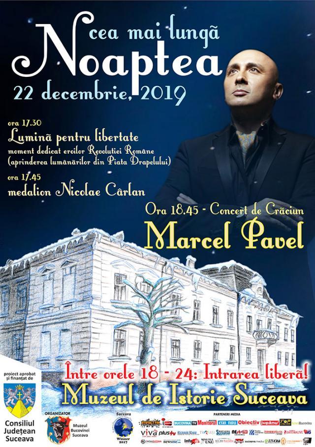 Concert de Crăciun susținut de Marcel Pavel, la Muzeul de Istorie