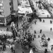 Între Moş Gerilă şi Moş Crăciun. Fotografii rare cu oraşul Suceava împodobit de sărbători