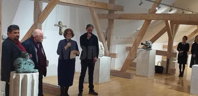 Vernisajul expoziţiei retrospective Vasile Gorduz, la Muzeul de Istorie din Suceava