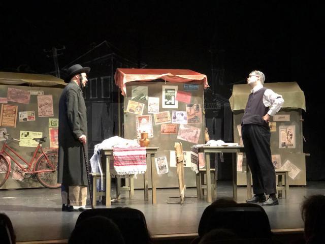 Ropote de aplauze pentru „Take, Ianke şi Cadîr” ai Ateneului Naţional din Iaşi, la Teatrul Municipal „Matei Vişniec” Suceava