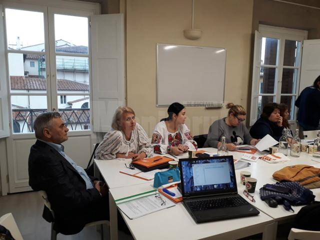Patru cadre didactice de la Şcoala Gimnazială Nr. 6 Suceava, la Florenţa, în cadrul proiectului Erasmus +