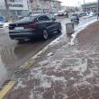 Peste 200 de tone de sare şi zeci de utilaje folosite pentru deszăpezirea străzilor Sucevei, de Bobotează